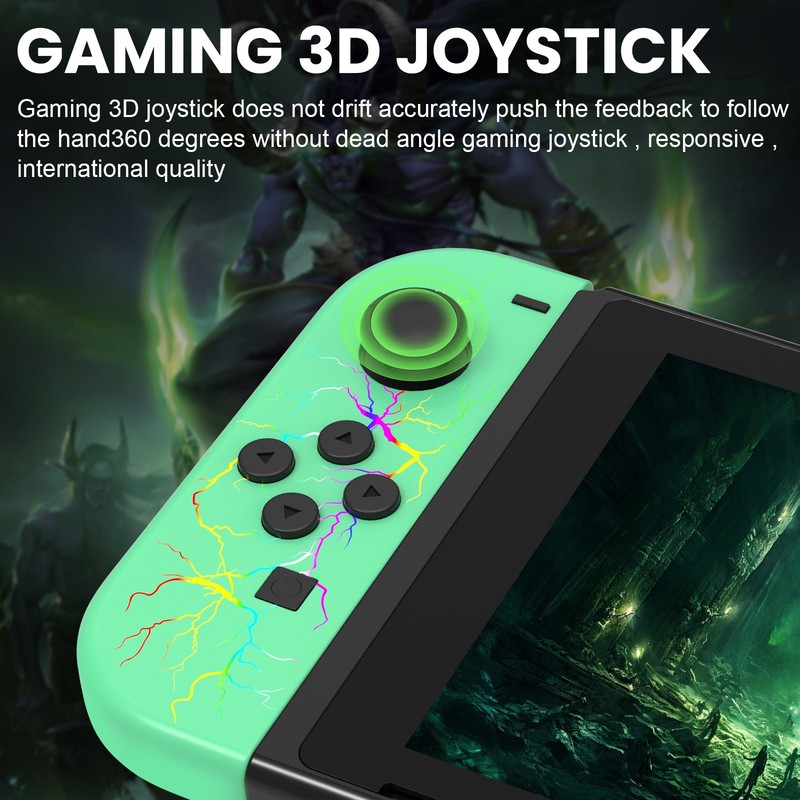 For Nintendo Switch Joy-con-Controller Left w/ Right Wireless Gamepad 1-Pair gallery