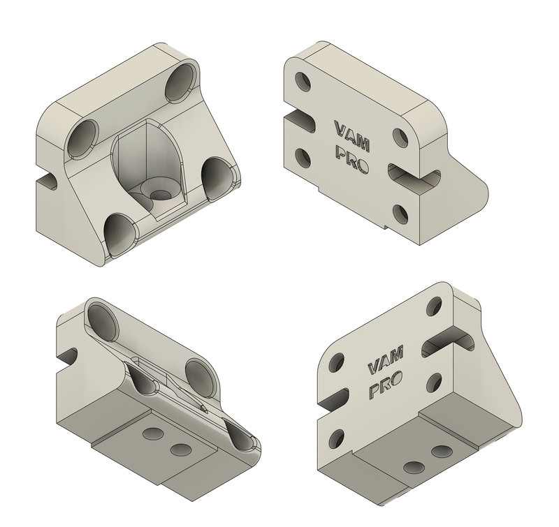 Simsonn VAM and VAM Pro Haptic Pedal Reactor Mount For Conspit CPP Evo Lite Apex gallery