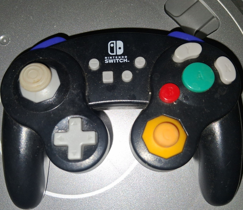 PowerA GameCube Style Wired Controller Black for Nintendo Switch