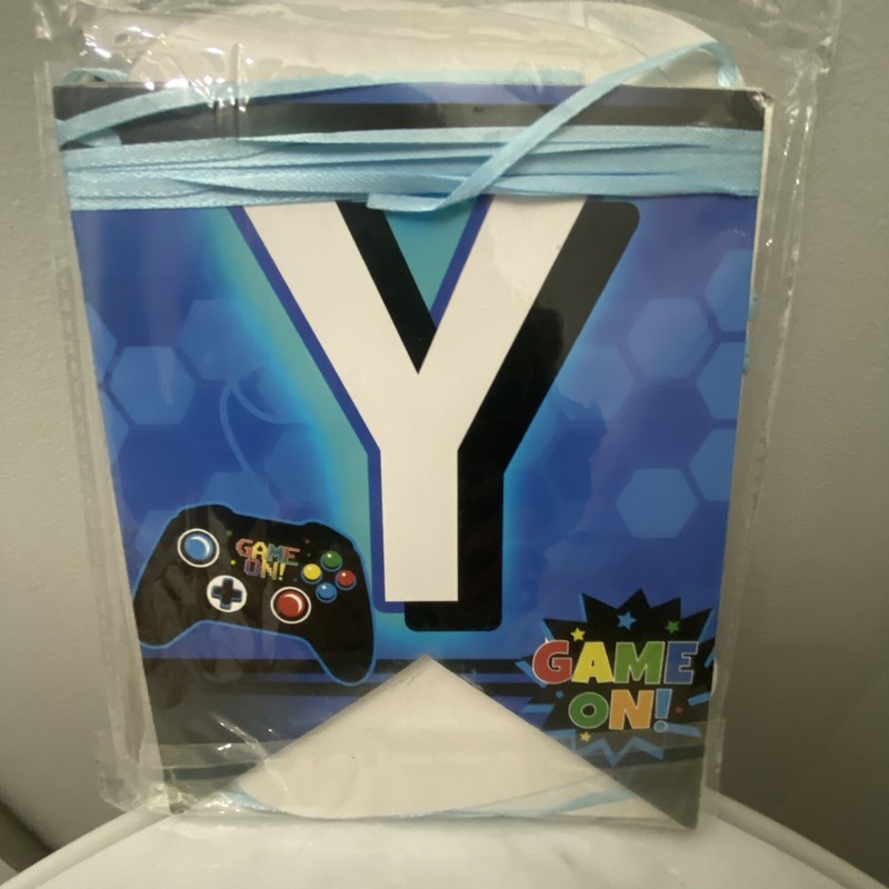 Game On Controller Birthday Party Streamer Decorations New gallery