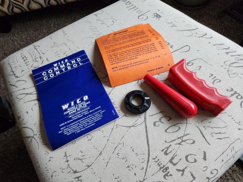 Wico Command control 3-way joystick Box, manual and accesories ONLY gallery