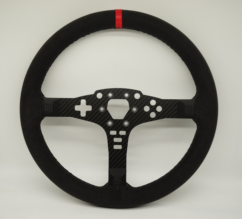 SIMPUSH MOZA R5 R3 ES 13inchs 33cm Circular steering wheel Rally sim racing gallery