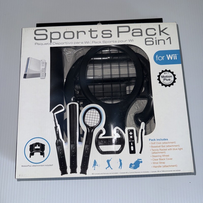 CTA 6 in 1 Sports Pack Accessory Set Black NEW IN BOX