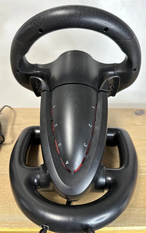 SUBSONIC SA5426 Racing Wheel Universal w Pedals Playstation PS4 PS3 PC XBOX ONE gallery