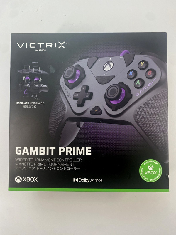Vixtrix Gambit Prime Wired Tournament Controller E-Sports Gaming