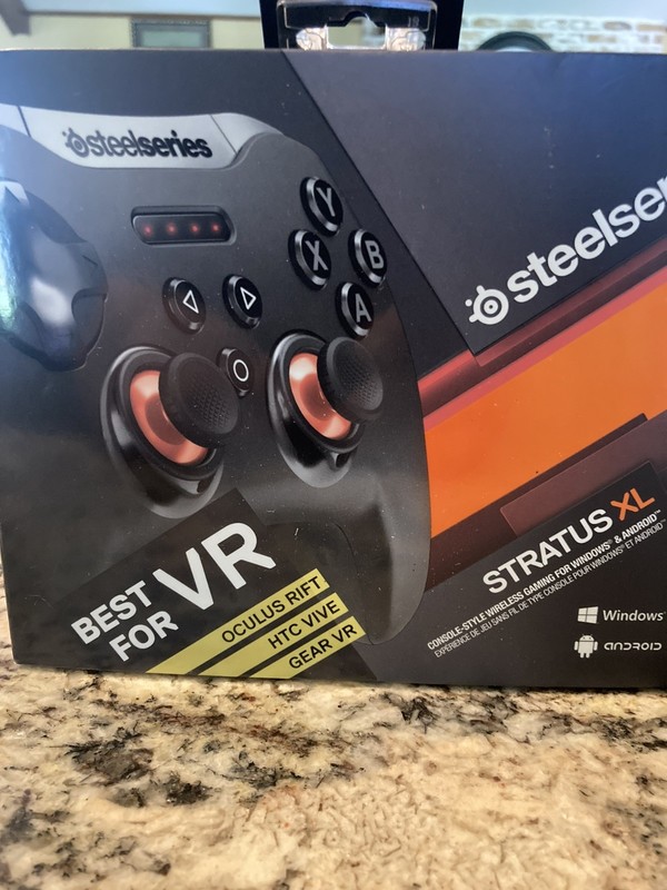SteelSeries Stratus XL Wireless Controller Windows Android Bluetooth Black NEW gallery