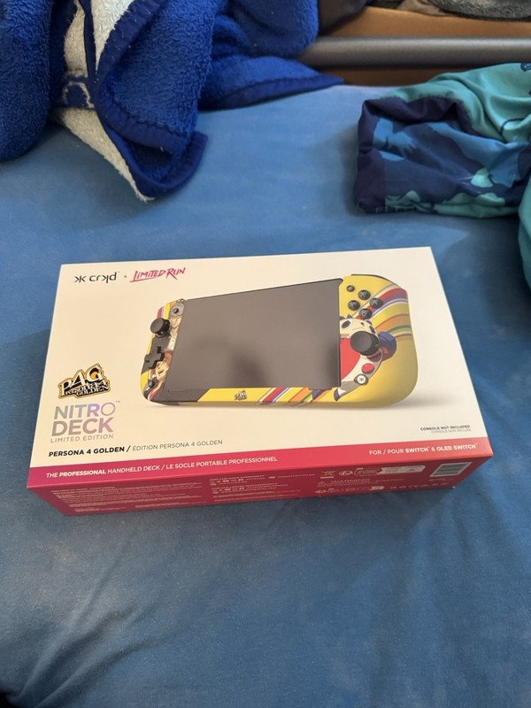 Persona 4 Golden Nitro Deck Limited Runs Games Exclusive! Nintendo Switch/ OLED