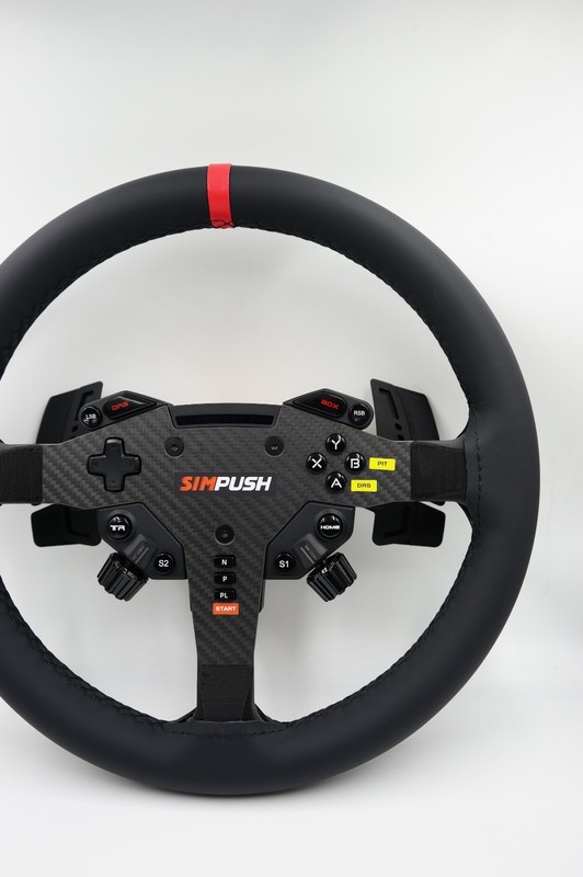 SIMPUSH 13inchs 33cm steering wheel For PXN VD4 Bundle VD6 Bundle WAS Wheel gallery