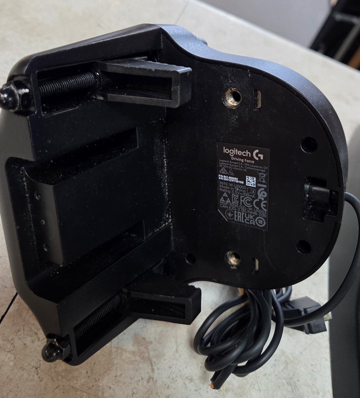 Logitech G29 Driving Force Racing Wheel FOR PARTS + Pedals & Shifter PS5 PS4 PC gallery