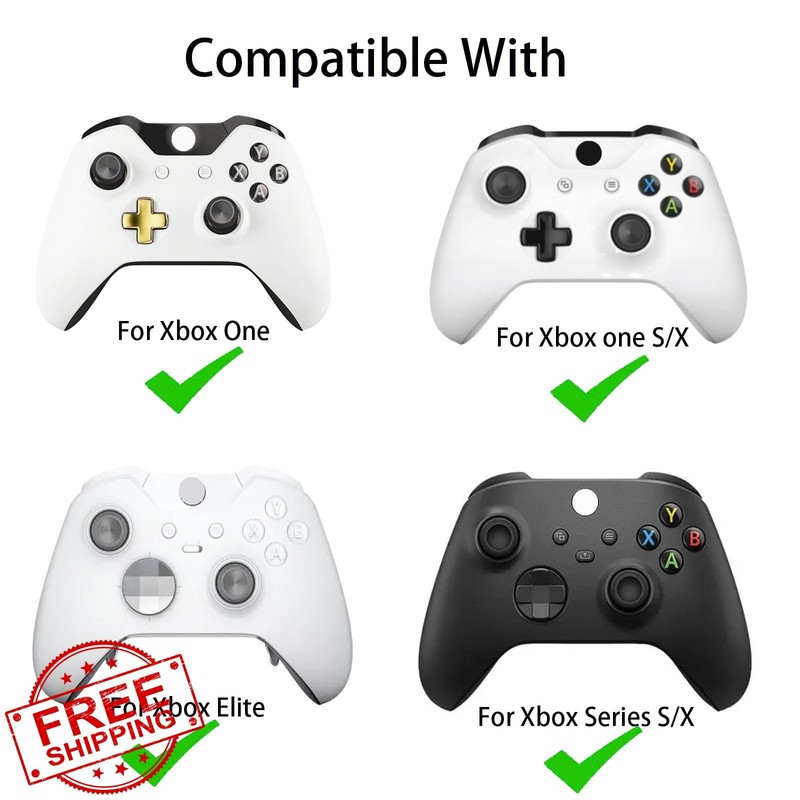 CDHKOZ 8PCS Xbox Controller Thumbsticks Black Green gallery