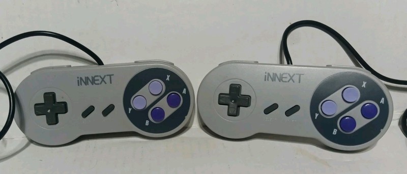 iNext USB Wired GamePad Controller Pair SNES Style Y-D002-055 Lot of 2