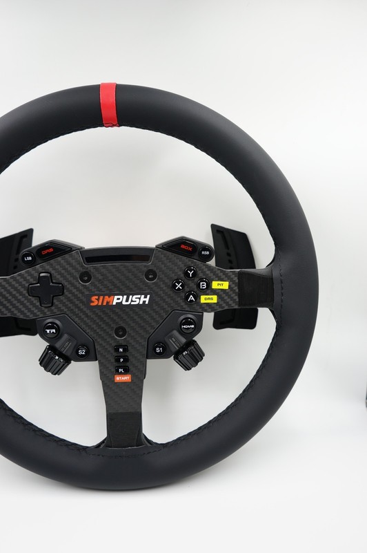 SIMPUSH 13inchs 33cm steering wheel For PXN VD4 Bundle VD6 Bundle WAS Wheel gallery