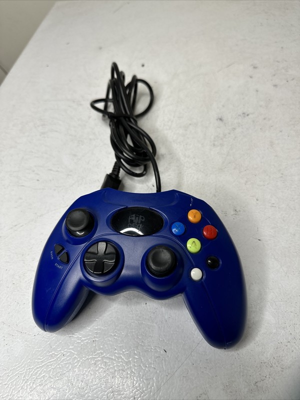 Hip Gear Original Microsoft Xbox Controller Dark Blue WIRED