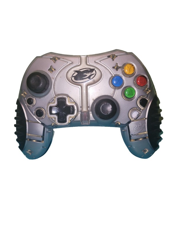 Mad Catz Gameshark Silver Original Xbox Wireless Controller No Dongle Untested