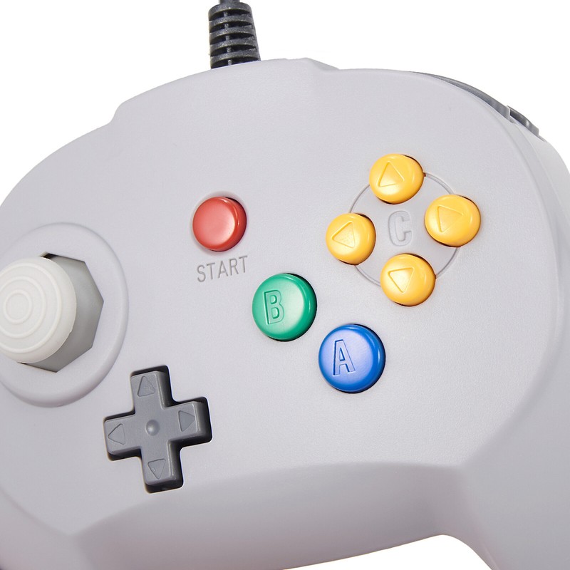 N64 Controller Joystick Gamepad USB Wired for PC & Mac & Raspberry Pi & Linux gallery