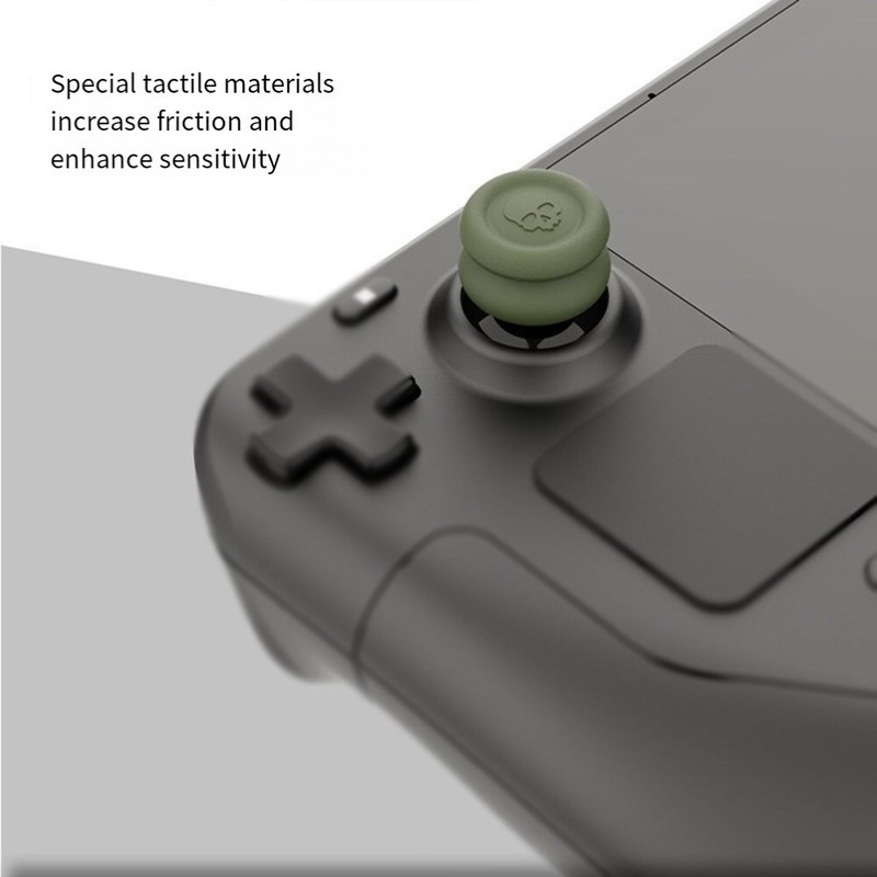Compact 6Pcs NonSlip Thumb Grip Set for Steam Deck and For ROG Controllers gallery