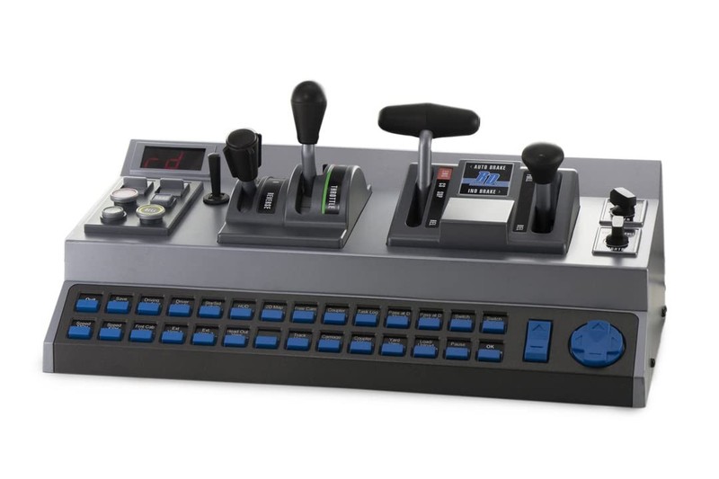 RailDriver USB Desktop Train Cab Controller, Drive your RailDriver, Dark Gray