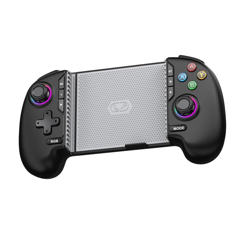 Phone Game Controller (RGB) for iPhone & Android with Hall Joystick & Turbo