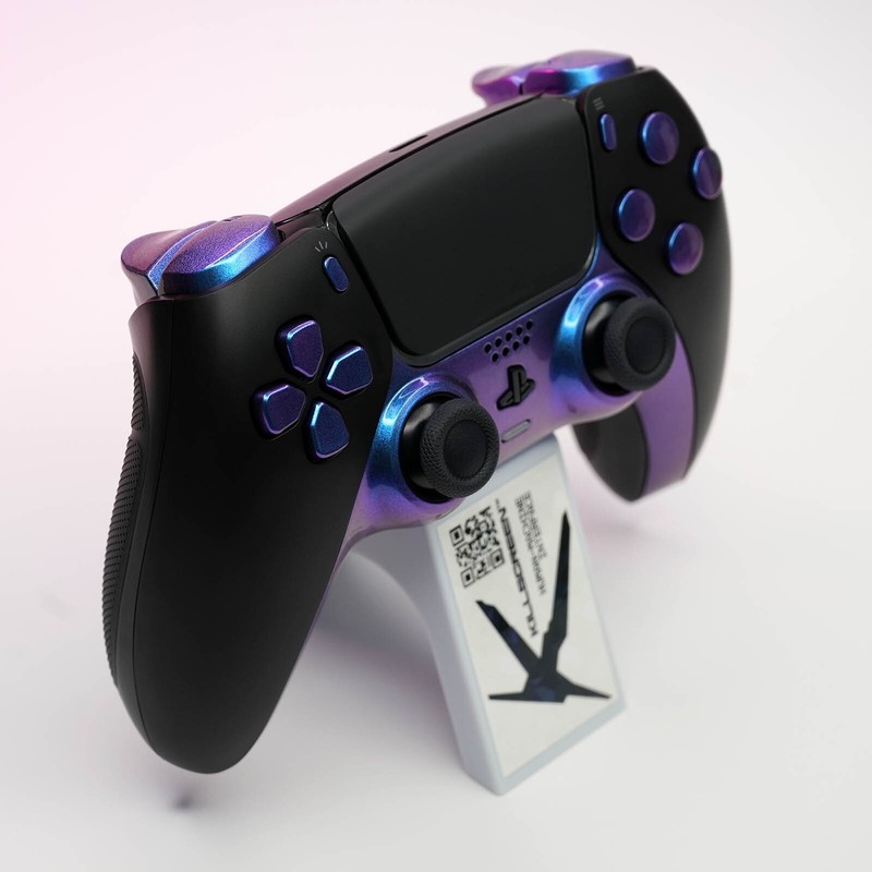Dark Matter Sony x Killscreen DualSense Matte Black PS5 Controller Mouse Click gallery