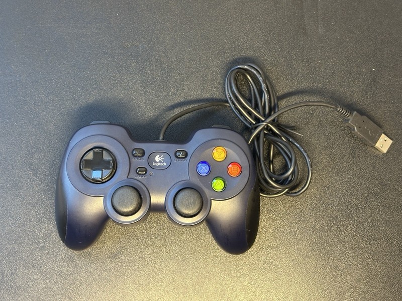 Logitech F310 Wired Gamepad Controller Dark Blue Black PC Gaming G-U0001