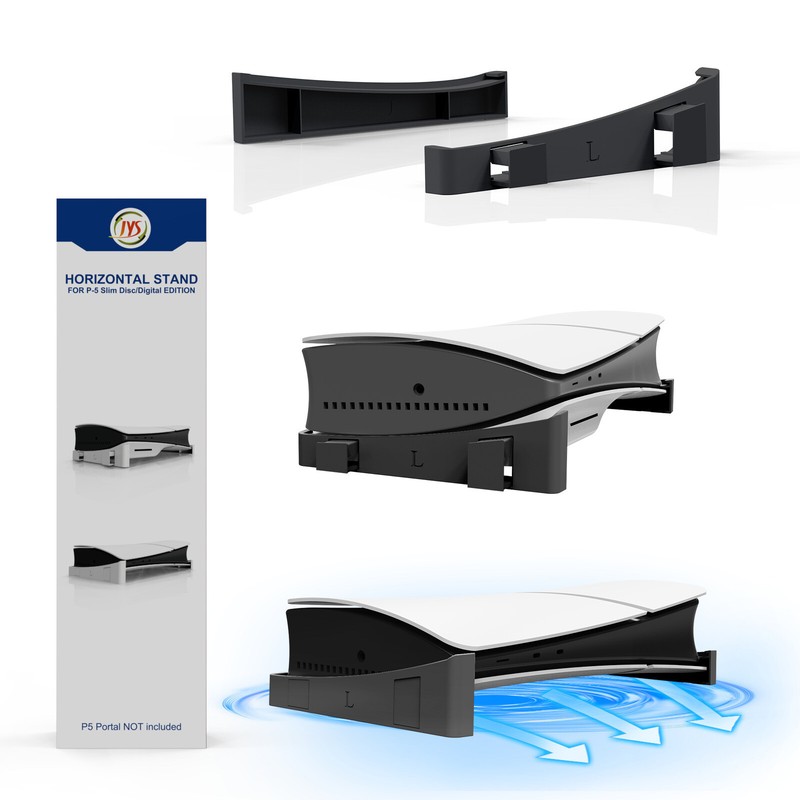 Host Horizontal Bracket Stand For PS5 Slim Console Digital Optical Drive Edition