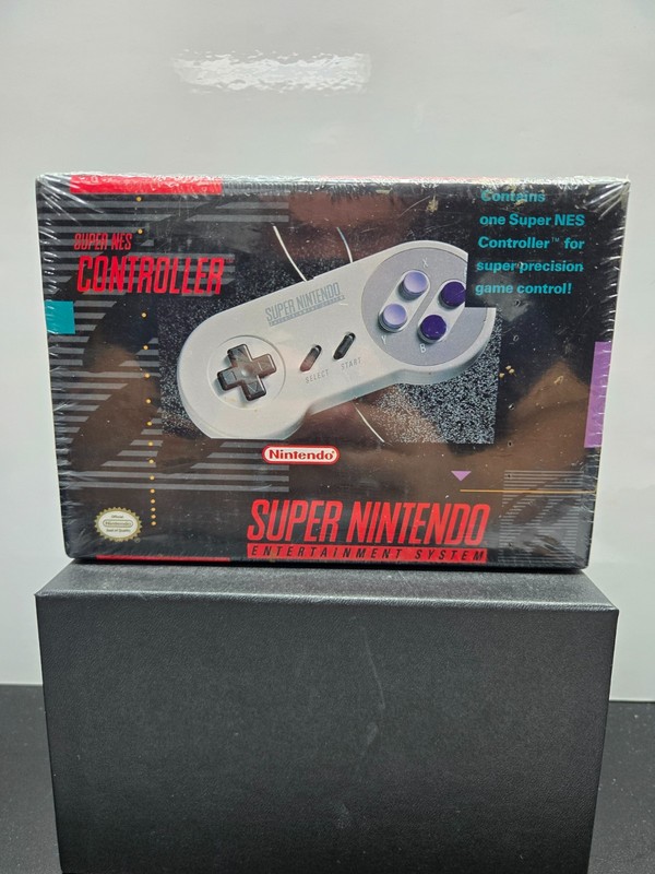 OEM Nintendo SNES Super Nintendo Controller SNS-A-CR Sealed Vintage