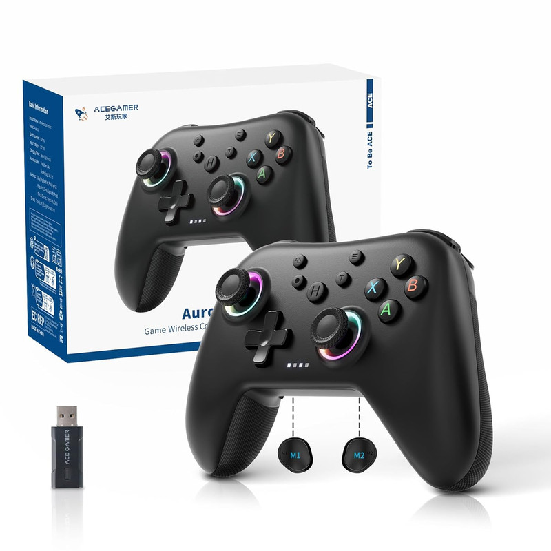 Aurora II 2.4G Wireless Bluetooth Controller for PC/Android/Switch/iOS/Switch 2/