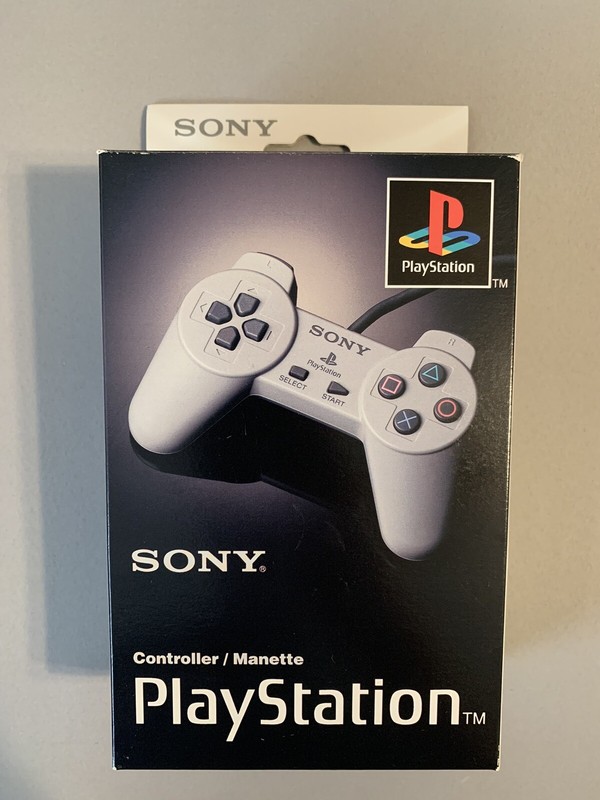 Official Sony Playstation 1 PS1 SCPH -1080 Controller – NEVER OPENED, NEAR-MINT