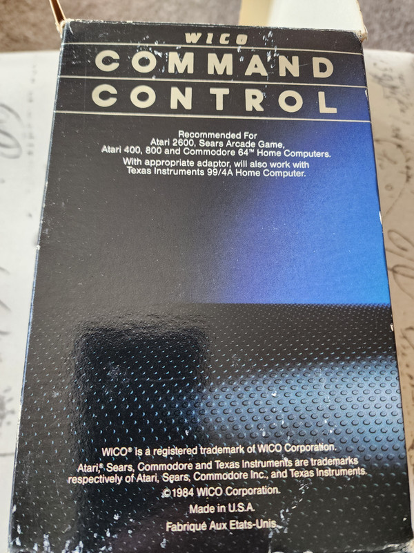 Wico Command control 3-way joystick Box, manual and accesories ONLY gallery