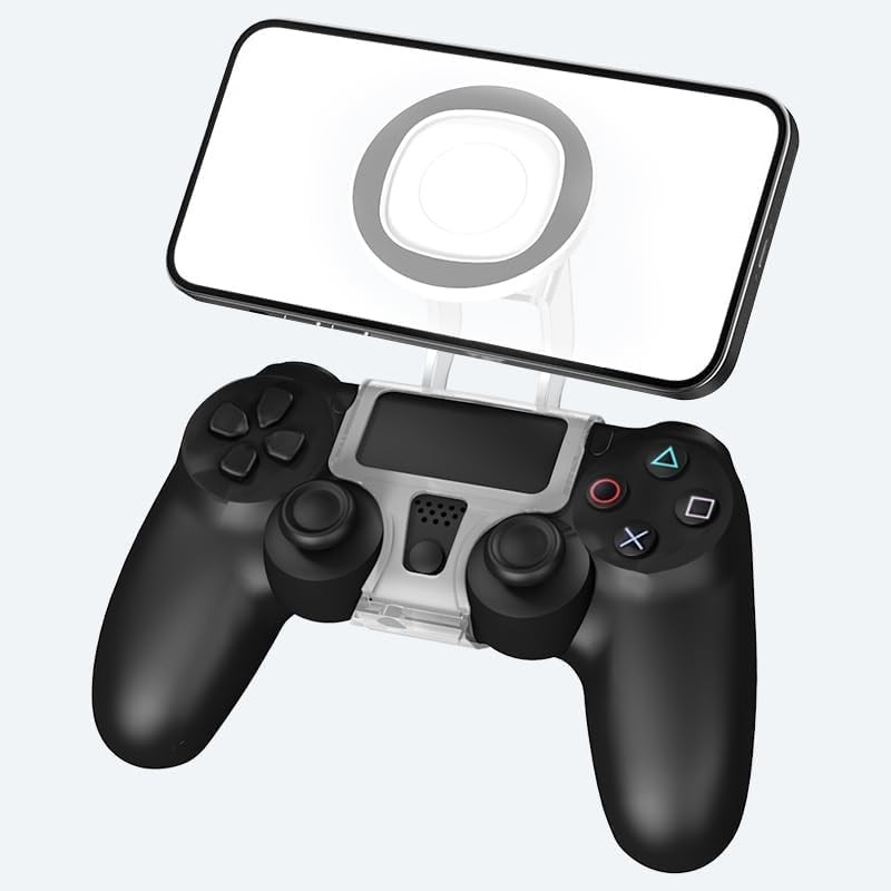 NBCP Gaming Bracket Clip Magnetic Controller Phone Mount For Sony P4