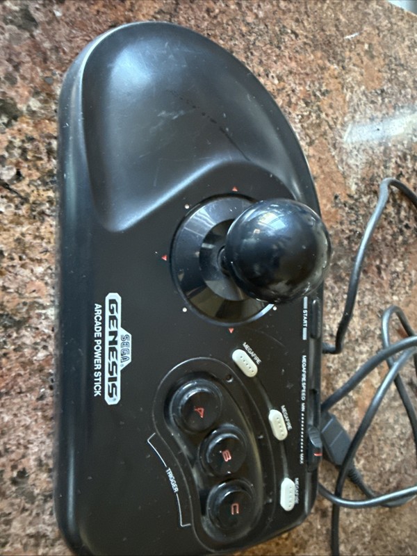 Sega Genesis Arcade Power Stick Joystick Controller Model 1655
