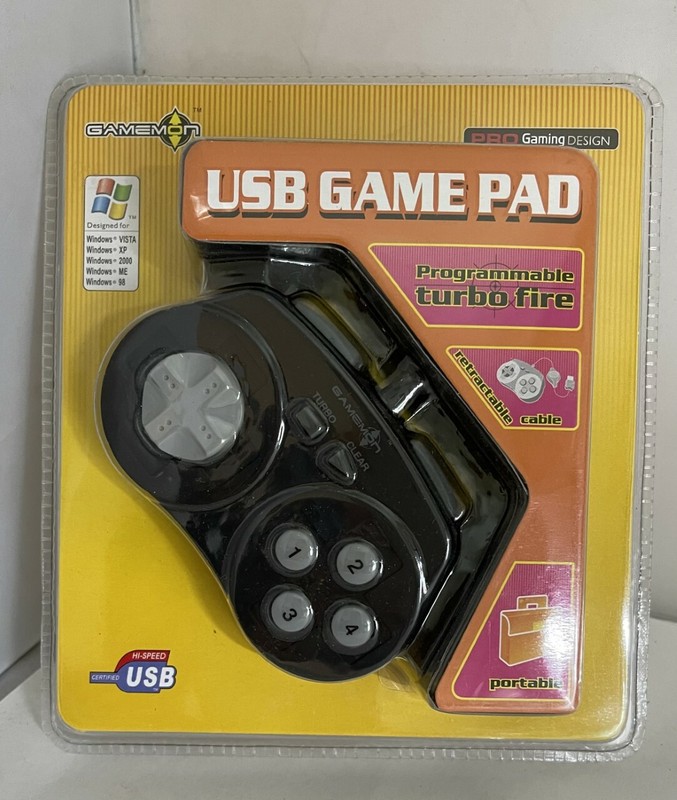 USB Windows Retractable Game Pad FT2E92