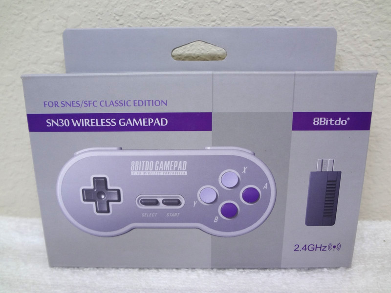 8Bitdo SN30 Wireless Gamepad Controller 2.4G SNES/SFC Mini Classic Edition NEW