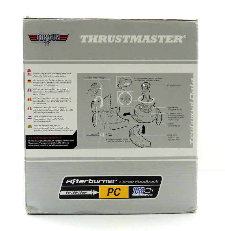 Thrustmaster Afterburner Force Feedback HOTAS Joystick And Throttle gallery