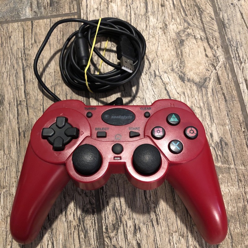 Red Snake Bite, ￼ Controller Works For Sony Ps3 ￼