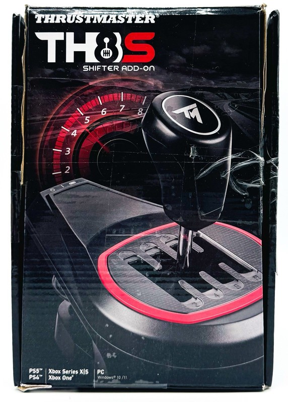 Thrustmaster TH8S Gearbox Shifter For Thrustmaster Racing Wheels – Black