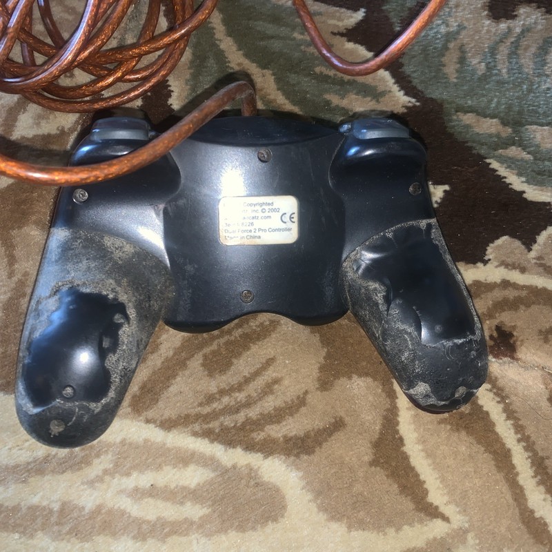 MadCatz Dual Force 2 Pro Gaming Controller PlayStation 2 Red untested gallery