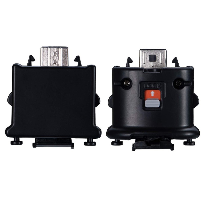 2x Motion Plus Sensor Adapter Attachment For Nintendo Wii /Wii U Controller BK