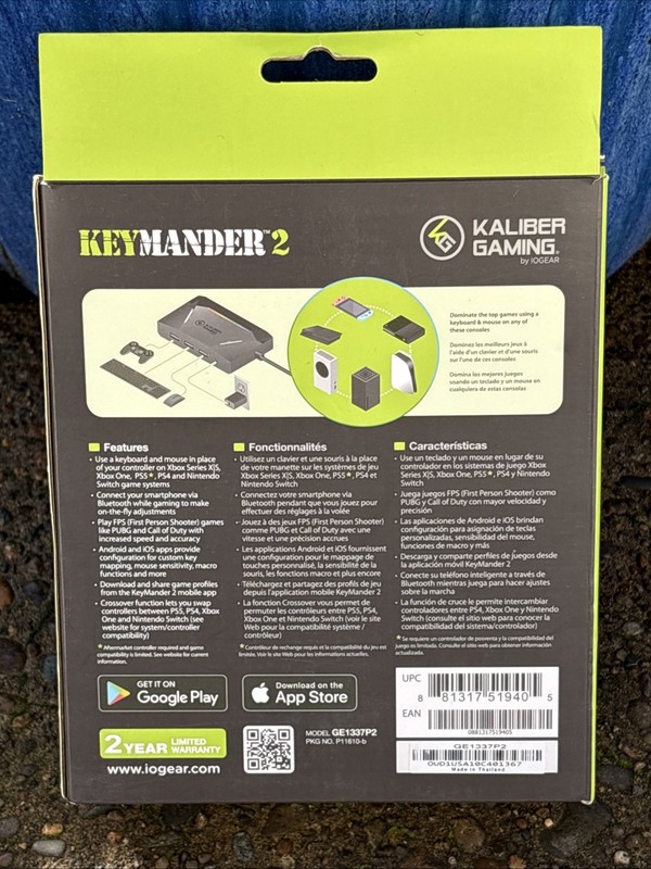 Keymander 2 by IOGEAR, Mouse and Keyboard Adapter, Used gallery