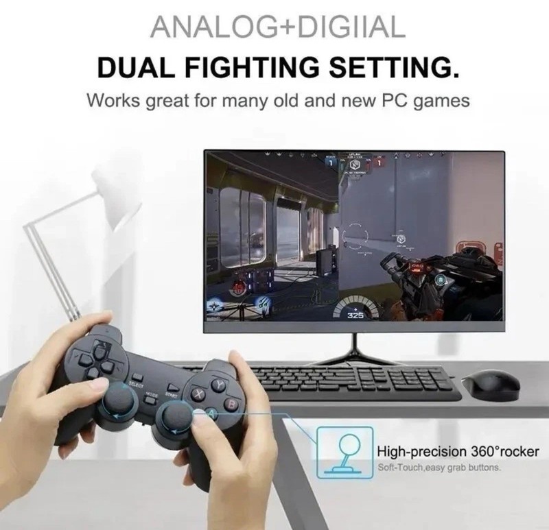 Wireless 2.4G Game Controller PC Android TV Box USB Plug & Play Gamepad gallery
