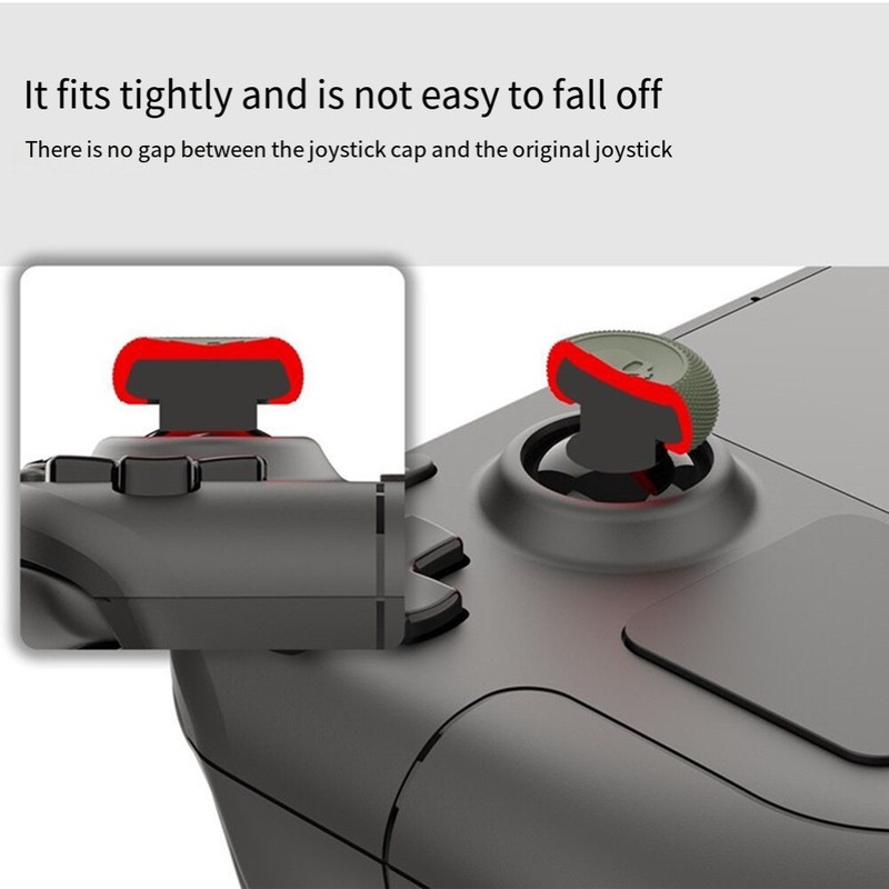 Compact 6Pcs NonSlip Thumb Grip Set for Steam Deck and For ROG Controllers gallery