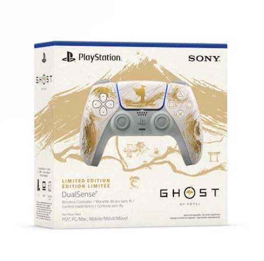 PS5 DualSense Controller - Ghost of Yotei [Gold Limited Edition] NEW Unopened gallery
