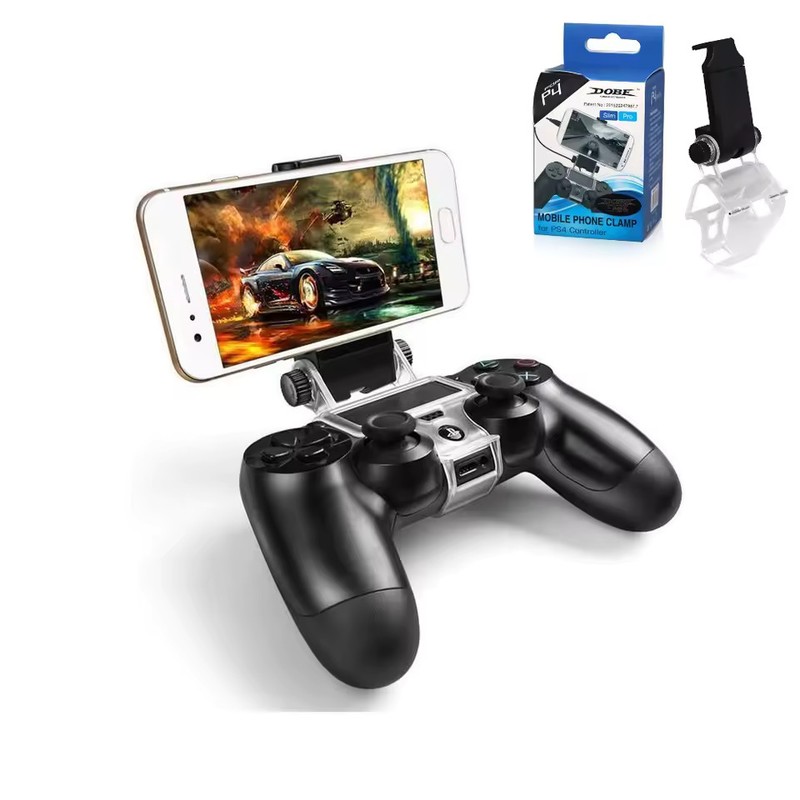 PS4 Controller Phone Clip Holder Clamp Mount Bracket for Sony PlayStation 4 PS4