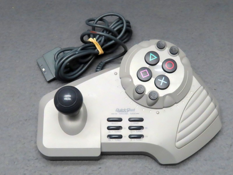 QuickShot Devastator Sony PlayStation 1 PS1 Deluxe Joystick Controller QS-1186
