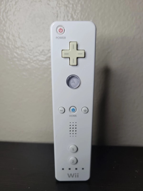 Official OEM Original Nintendo Wii & U Remote Wiimote Controller White RVL-003