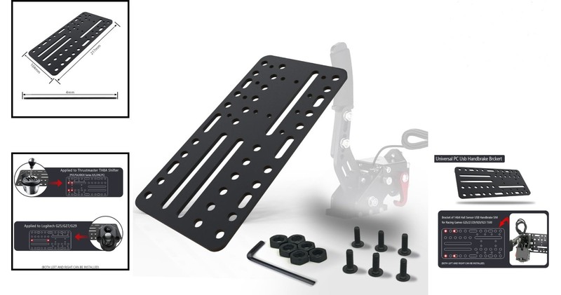USB Handbrake for Racing Games G25 G27 G29 T500 T300 with SIM Card Compatible... gallery