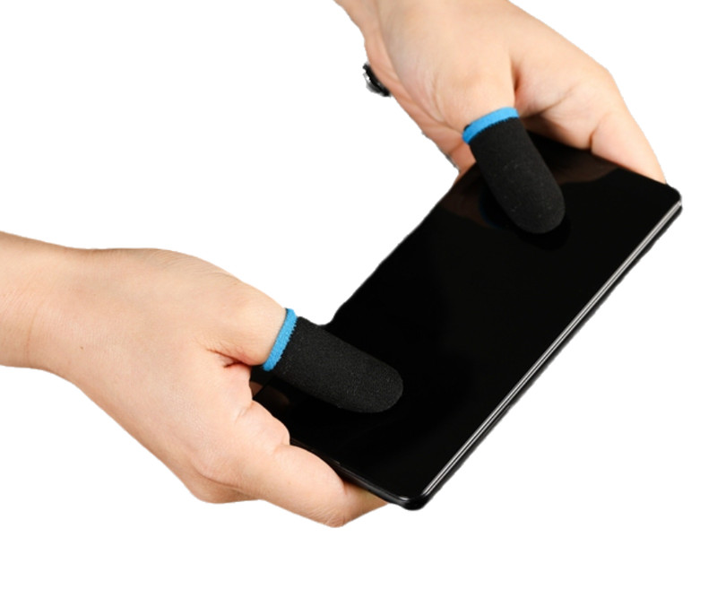 129 Pairs (258 pieces) of Carbon Fiber Finger Sleeves for Mobile Games PUBG COD gallery