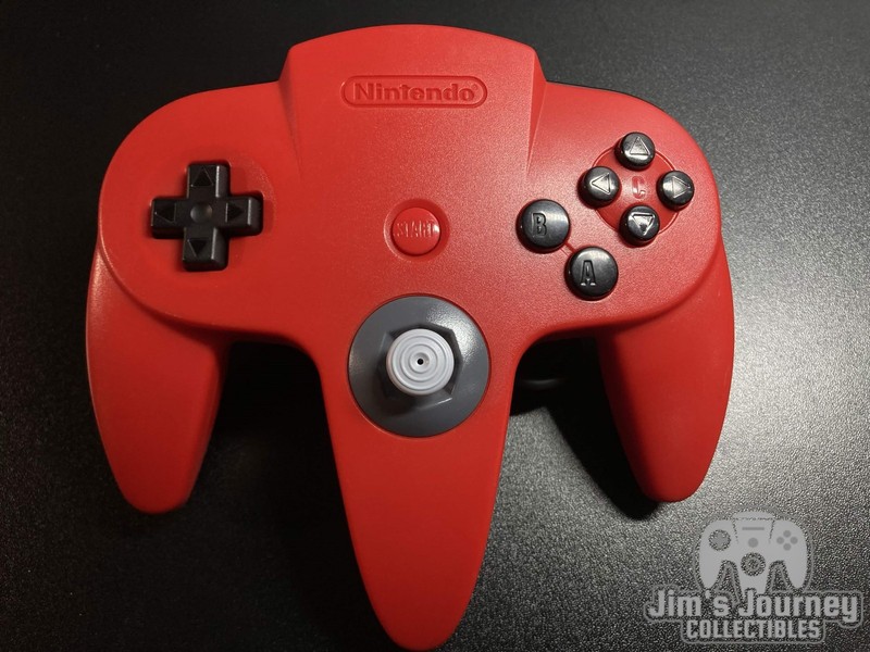 Nintendo 64 N64 Red Custom Button Controller Benchmarking Tight Stick OEM