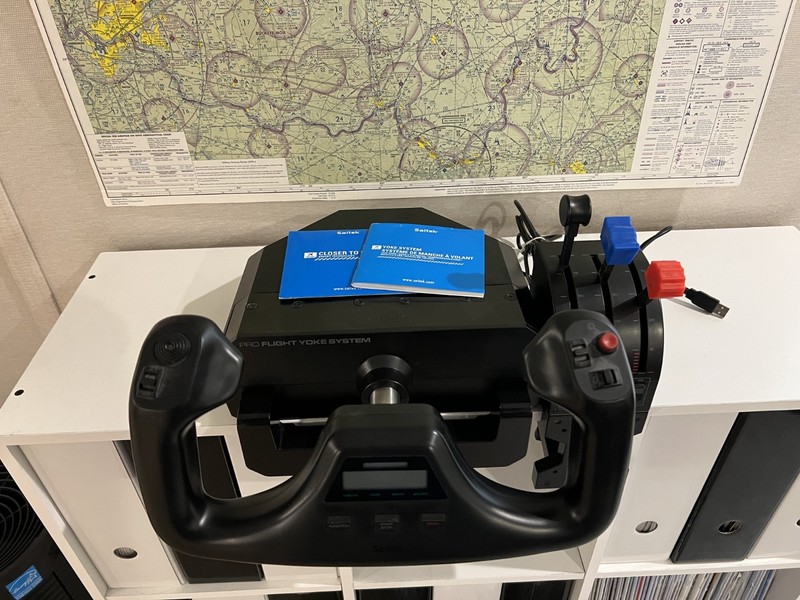 Saitek Pro Flight Yoke System w/throttle – Used