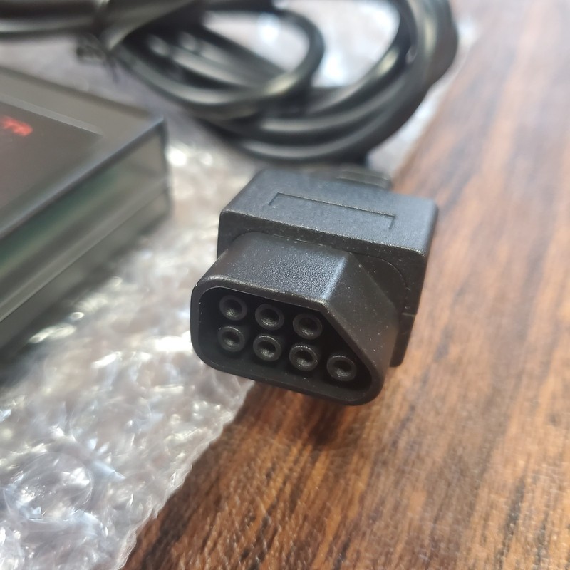 Replacement Controller For NES Nintendo Console Translucent Black Wired Gamepd gallery